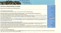 Desktop Screenshot of geschichte.burgbernheim.de